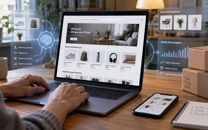 Empfehlungen beim Onlineshopping